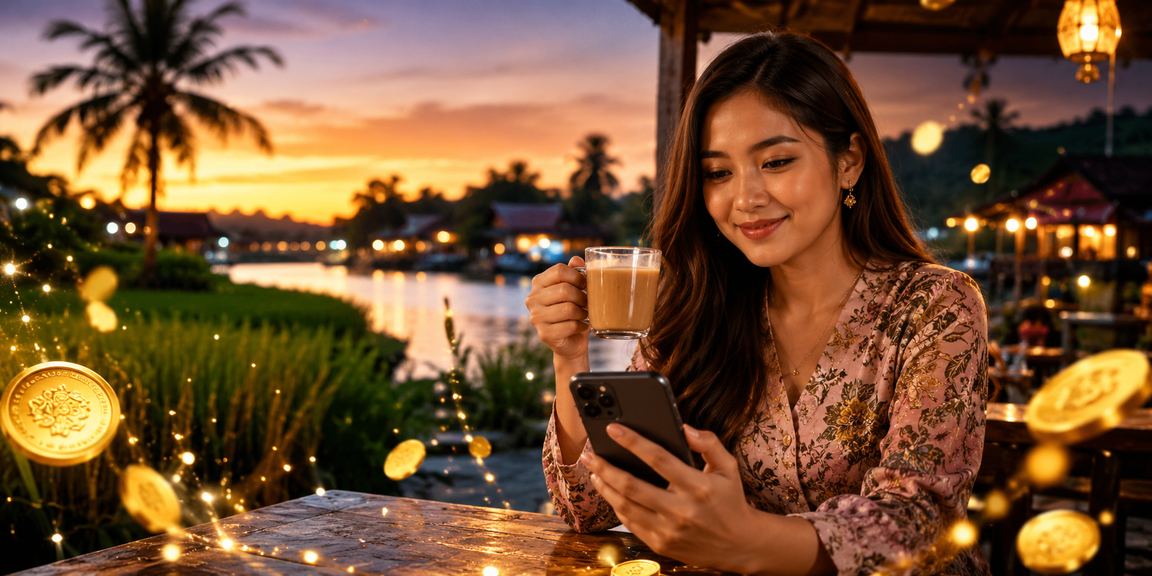 Pengguna di Kedah mengakses aplikasi spade66 di telefon Android untuk pertaruhan dalam talian